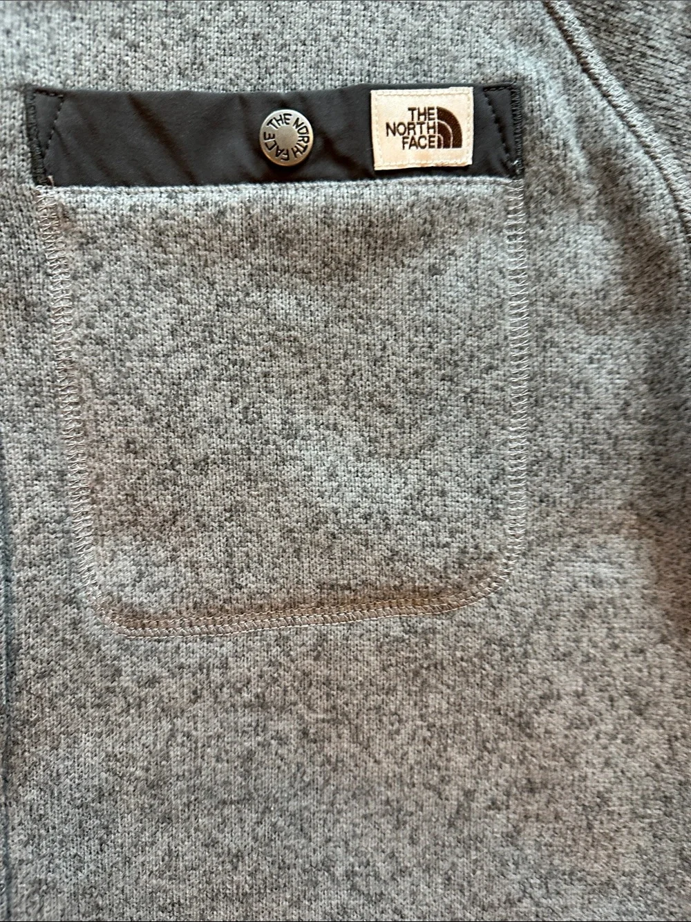 The North Face Gordon Lyons fleece shirt jacket. Sz small